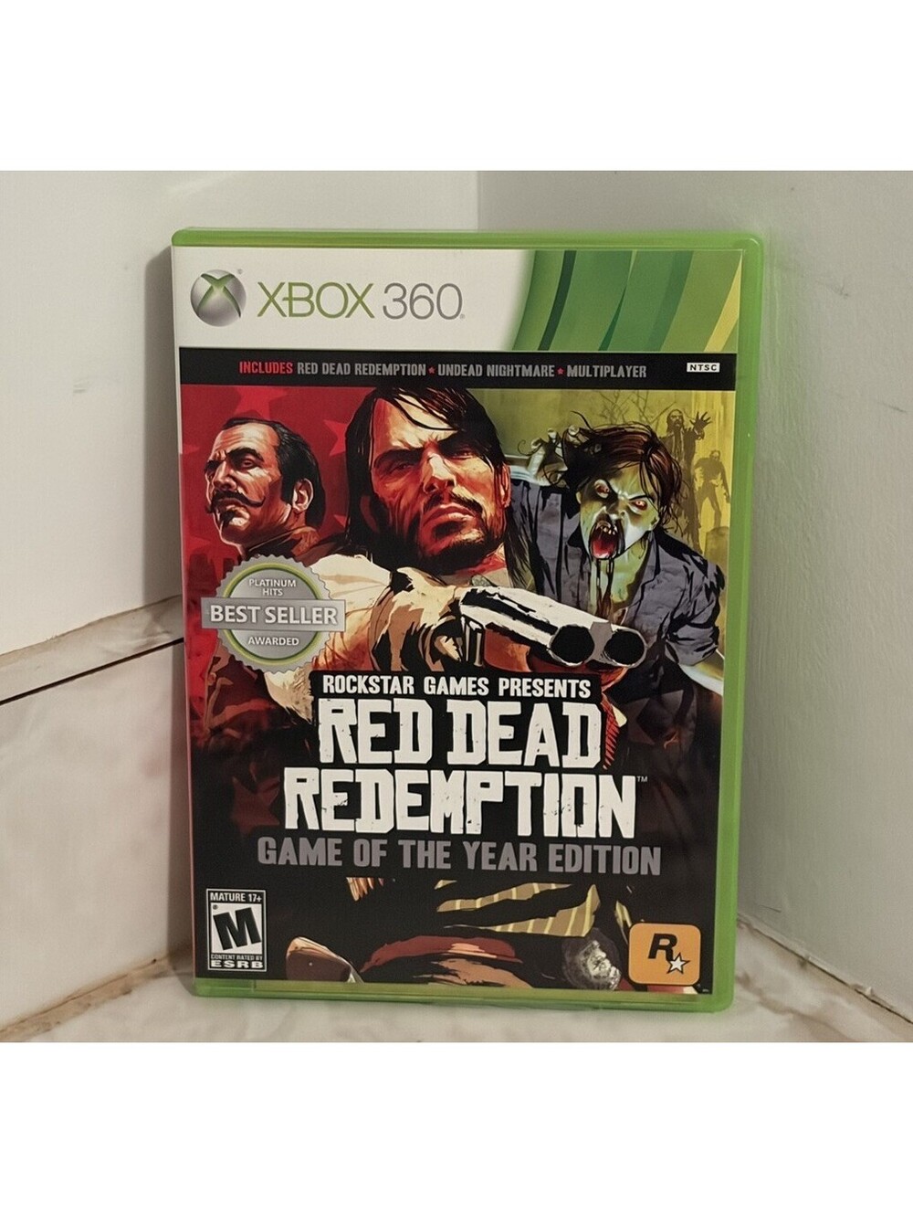 Red Dead Redemption GOTY Edition (Xbox 360, 2011) CIB Complete With Map TESTED
